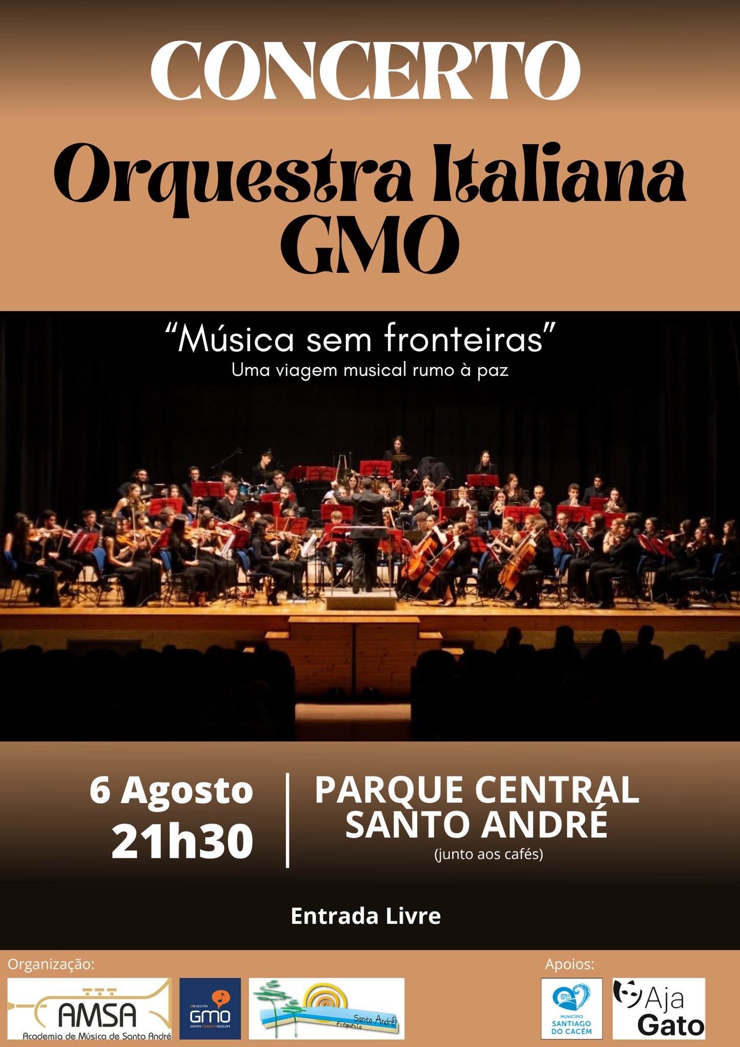 Orquestra GMO – SuoniAMO (Itália) em Vila Nova de Santo André — event image